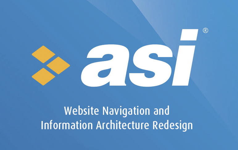 ASI’s Website Redesign – Information Architecture